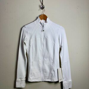 lululemon Define Jacket *Luon in White Size 6 Brand New NWT